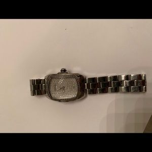 Invicta diamond and blue topaz watch